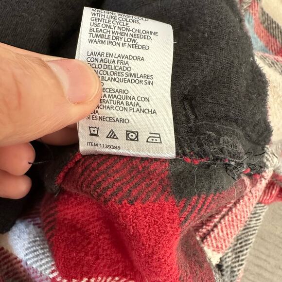 Weatherproof Vintage Full Zip Flannel Plaid Shacket with pockets Large - Picture 7 of 9